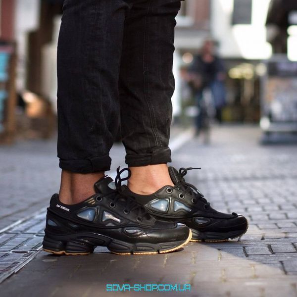 Жіночі кросівки Adidas x Raf Simons Ozweego 2 Bunny Core Black Women Жіночі кросівки Adidas фото