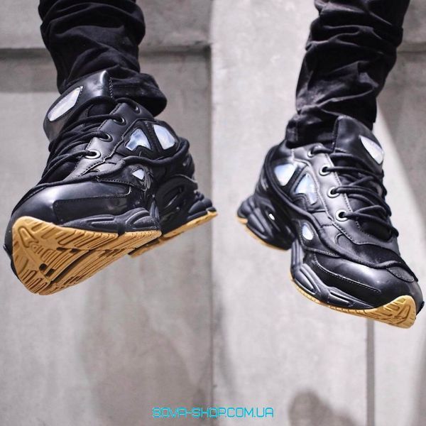 Жіночі кросівки Adidas x Raf Simons Ozweego 2 Bunny Core Black Women Жіночі кросівки Adidas фото