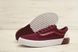 Женские кеды Old Skool Burgundy/White Women V a n s 2032m00 фото 3