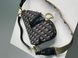 Женская сумка Christian Dior Saddle Bag with Strap Blue Dior Oblique Jacquard Premium re-11394 фото 7