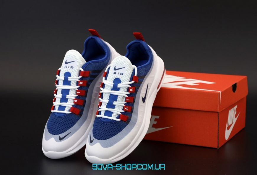 Чоловічі кросівки Nike Air Max Axis "White/Blue" фото