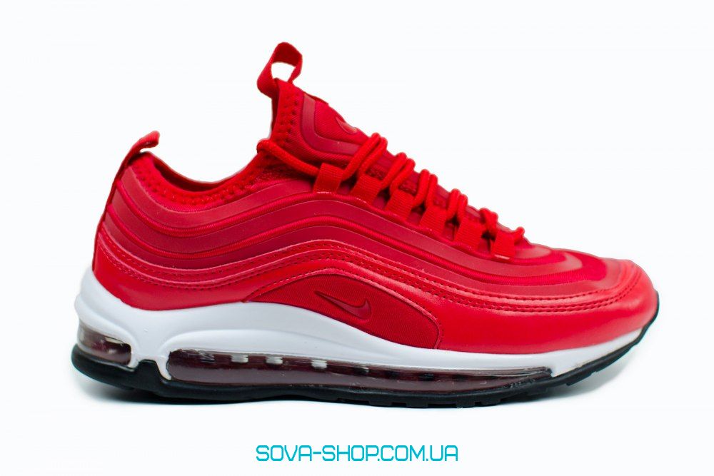 All red nike store 97