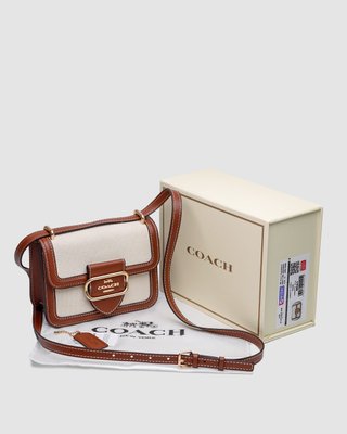 Жіноча сумка Coach Morgan Square Crossbody Bag Small Premium фото