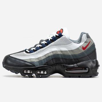 Чоловічі кросівки Nike Air Max 95 "White Grey Blue Red" фото