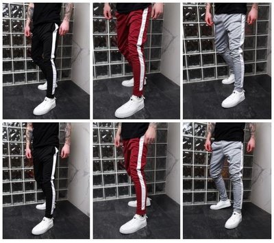 Спортивные брюки черные, бордо, серые Asos фото