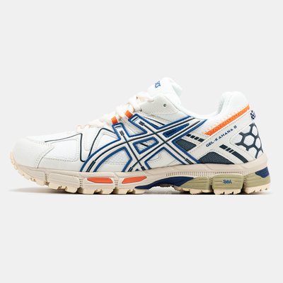 Чоловічі кросівки Asics Gel Kahana 8 "White/Blue/Orange" фото