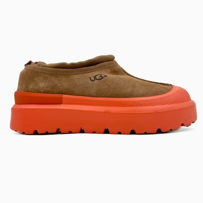 Чоловічі та жіночі зимові ботинки UGG Tasman Hybrid Chestnut/Orange PREMIUM фото