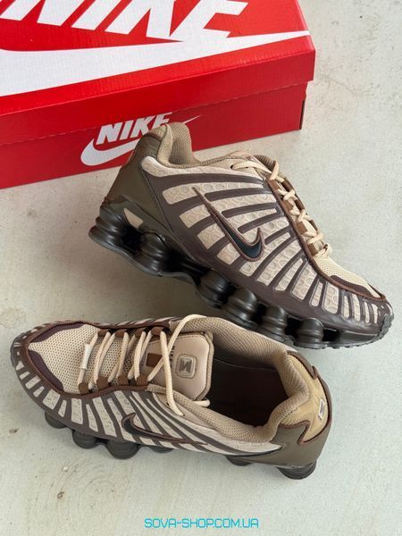 Чоловічі кросівки Nike Shox TL Khaki Ironstone Off Noir фото