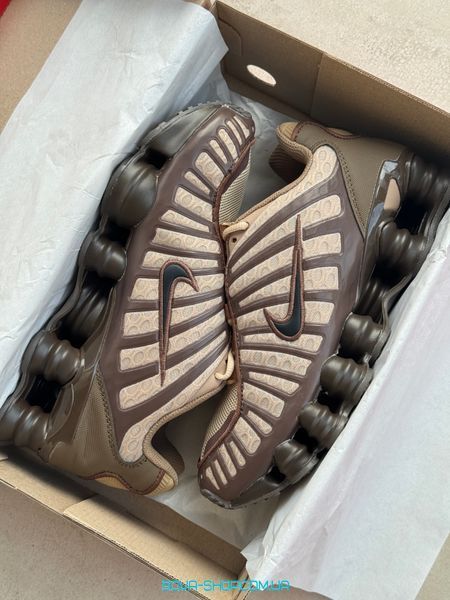 Чоловічі кросівки Nike Shox TL Khaki Ironstone Off Noir фото