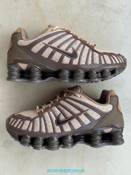 Чоловічі кросівки Nike Shox TL Khaki Ironstone Off Noir фото