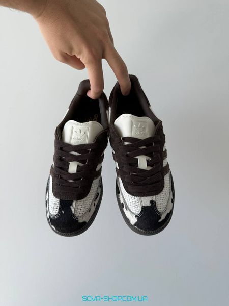 Женские кроссовки Adidas Samba x No Title Cow Print фото