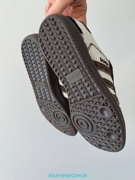 Женские кроссовки Adidas Samba x No Title Cow Print фото