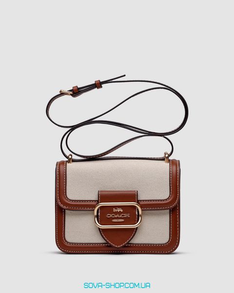 Жіноча сумка Coach Morgan Square Crossbody Bag Small Premium фото