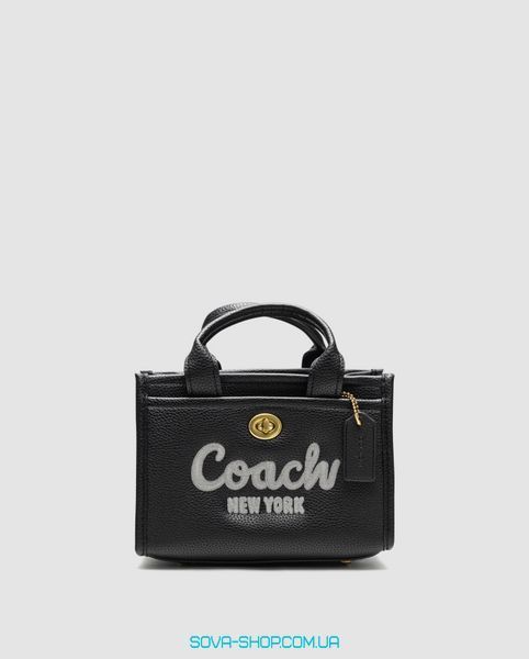 Женская сумка Coach Cargo Tote Bag 20 Black Premium фото