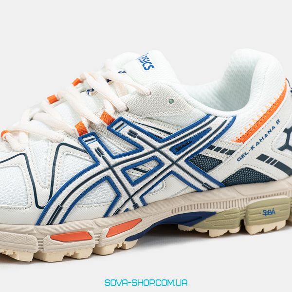 Мужские кроссовки Asics Gel Kahana 8 "White/Blue/Orange" фото