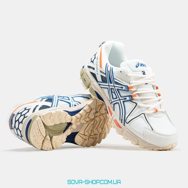 Мужские кроссовки Asics Gel Kahana 8 "White/Blue/Orange" фото