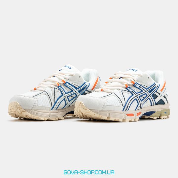 Чоловічі кросівки Asics Gel Kahana 8 "White/Blue/Orange" фото