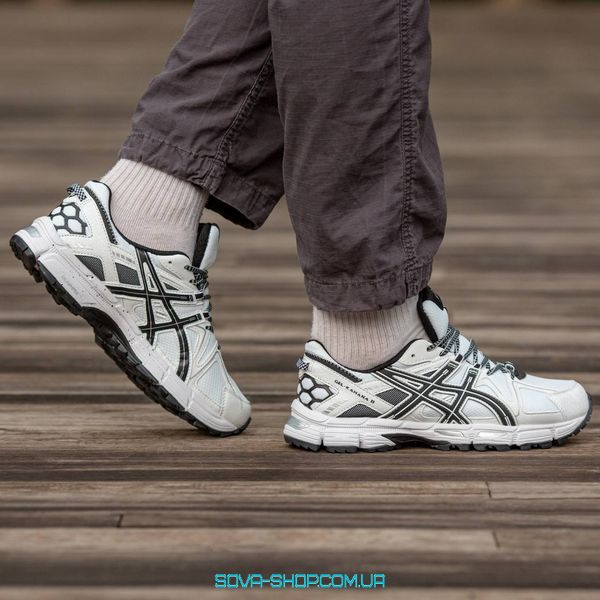 Чоловічі кросівки Asics Gel-Kahana 8 White/Black фото