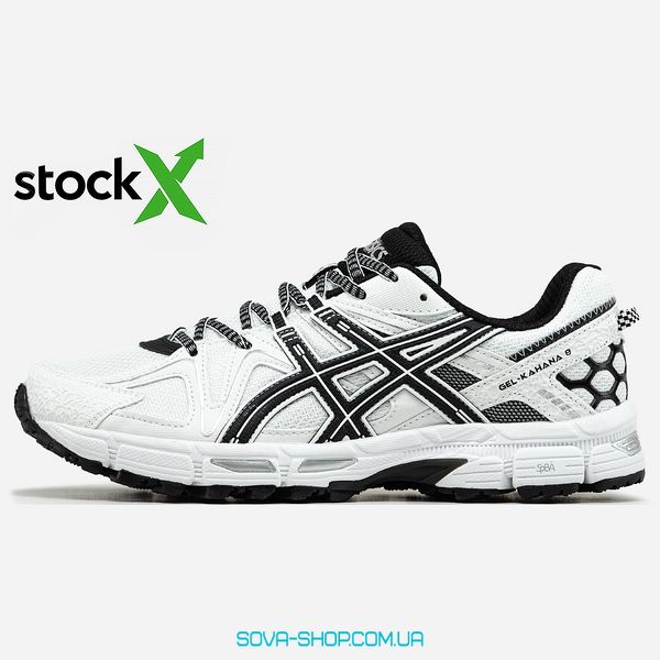 Чоловічі кросівки Asics Gel-Kahana 8 White/Black фото