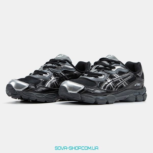 Чоловічі кросівки Asics Gel-NYC Black Silver фото