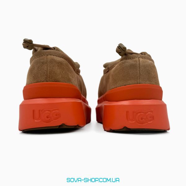 Чоловічі та жіночі зимові ботинки UGG Tasman Hybrid Chestnut/Orange PREMIUM фото