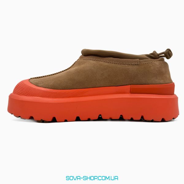 Мужские и женские зимние ботинки UGG Tasman Hybrid Chestnut/Orange PREMIUM фото