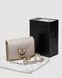 Жіноча сумка Pinko Baby Love Bag Click Puff in Nappa Cream Leather Premium re-11437 фото 1