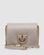 Женская сумка Pinko Baby Love Bag Click Puff in Nappa Cream Leather Premium re-11437 фото 2