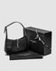 Жіноча сумка Yves Saint Laurent Hobo Le 5 A 7 Leather Shoulder Bag in Black/Silver Premium re-11545 фото 1
