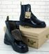Мужские зимние ботинки (С МЕХОМ) Dr. Martens All Black re-3746 фото 6
