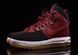 Чоловічі кросівки Air Force 1 Lunar Duckboot "Red/Black" Nike 588m00 фото 2