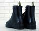 Мужские зимние ботинки (С МЕХОМ) Dr. Martens All Black re-3746 фото 3