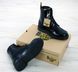 Мужские зимние ботинки (С МЕХОМ) Dr. Martens All Black re-3746 фото 5