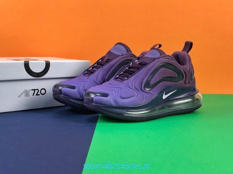 Мужские и женские кроссовки Air Max 720 Violet Nike фото