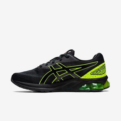 Оригінальні чоловічі кросівки ASICS GEL-Quantum 180 VII Black Acid Green 1201A631-004 фото