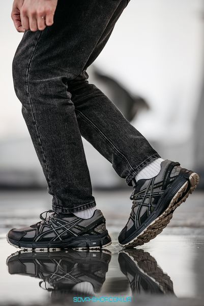 Мужские кроссовки Asics Gel-Kahana 8 Gore-Tex Grey/Blue фото
