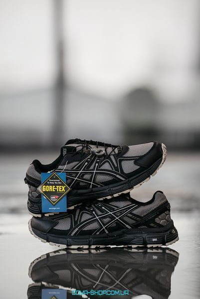 Мужские кроссовки Asics Gel-Kahana 8 Gore-Tex Grey/Blue фото