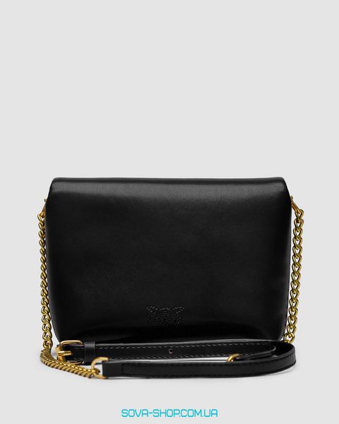 Женская сумка Pinko Baby Love Bag Click Puff in Nappa Black Leather Premium фото