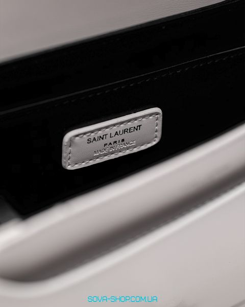 Женская сумка Yves Saint Laurent Large Solferino Cream/Silver Premium фото
