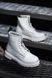 Зимові жіночі ботинки (ТЕРМО) Dr. Martens Tripple White re-3740 фото 2