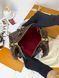 Женская сумка Louis Vuitton Speedy 25 Nano Brown/Chess Premium re-128701 фото 7