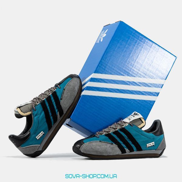 Мужские кроссовки Adidas Country OG x S.F.T.M Blue фото