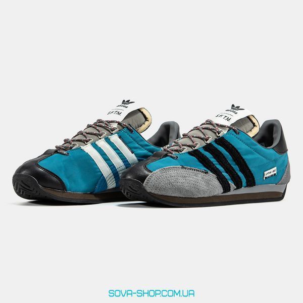 Мужские кроссовки Adidas Country OG x S.F.T.M Blue фото