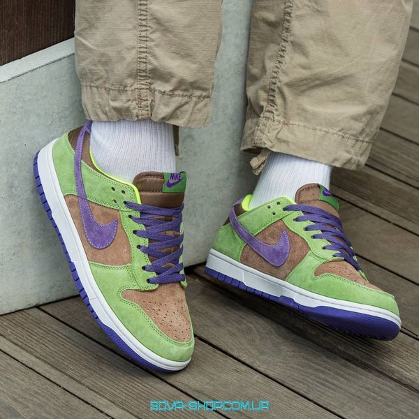Чоловічі та жіночі кросівки Nike SB Dunk Veneer фото