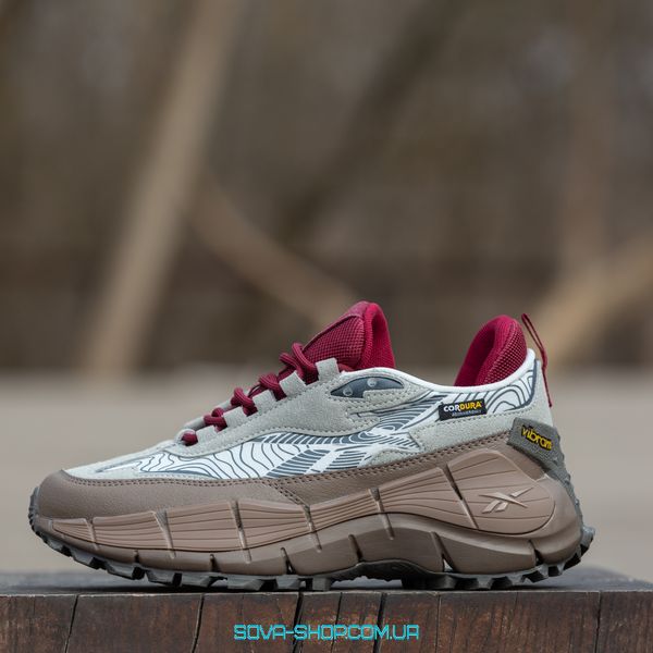 Чоловічі Reebok Zig Kinetica 2.5 x Cordura Grey Brown фото