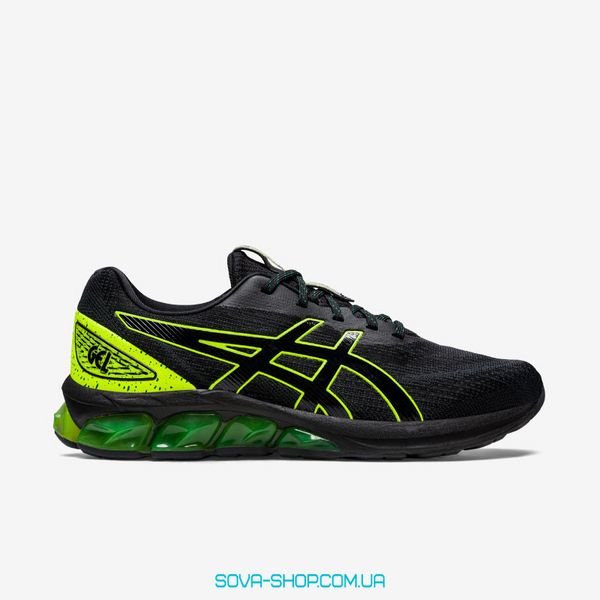 Оригинальные мужские кроссовки ASICS GEL-Quantum 180 VII Black Acid Green 1201A631-004 фото