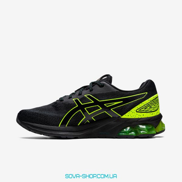 Оригинальные мужские кроссовки ASICS GEL-Quantum 180 VII Black Acid Green 1201A631-004 фото