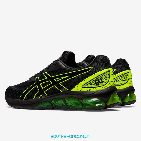 Оригинальные мужские кроссовки ASICS GEL-Quantum 180 VII Black Acid Green 1201A631-004 фото