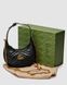 Женская сумка Gucci Half Moon Marmont Leather Shoulder Bag Premium re-11499 фото 1