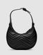 Женская сумка Gucci Half Moon Marmont Leather Shoulder Bag Premium re-11499 фото 3
